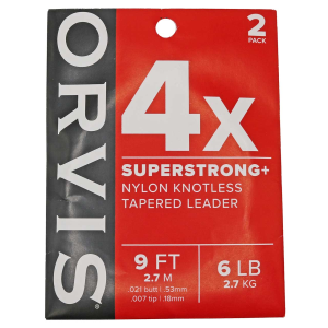 Image of Orvis SuperStrong Plus Leaders - 2pk | 4X; 9 ft.