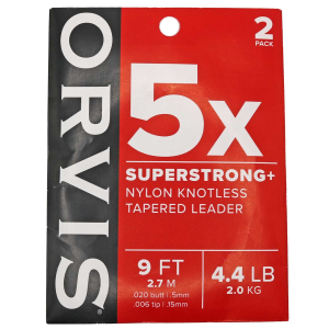 Image of Orvis SuperStrong Plus Leaders - 2pk | 5X; 9 ft.