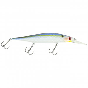 Image of Lucky Craft Lightning Pointer DD Jerkbait | Pearl Threadfin Shad; 100