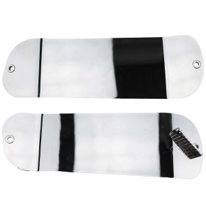 Image of Shortbus Super Series Flashers - Single Fin | Chrome Dipped Mirror Chrome; 11 in.