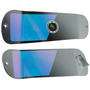 Image of Shortbus Super Series Flashers - Single Fin | Chrome Dipped UV; 11 in.