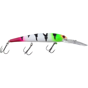 Image of Bandit Walleye Deep Diver | JT Custom Color - Beetlejuice; 4 3/4 in.