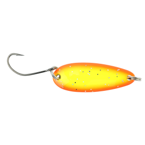 Image of Daiwa Qunai Casting Spoon | Orange Mango; 1/4 oz.