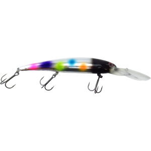 Image of Bandit Walleye Deep Diver | JT Custom Color - Black Head Wonderbread; 4 3/4 in.