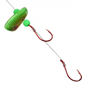 Image of PK Lures Wobbler Live Bait Rig | Chartreuse