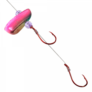 Image of PK Lures Wobbler Live Bait Rig | Pink Hologram