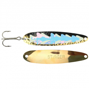 Image of Michigan Stinger Standard Spoon | Exclusive Color - UV Gold Alewife; 3 3/4 in.