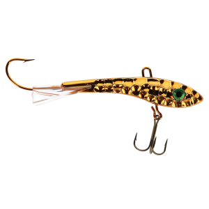 Image of Moonshine Lures Hammered Shiver Minnow | Gold; 2 1/4 in.