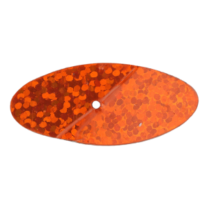 Image of PK Lures Reeff Rig Blades | Orange; 3/4 in.