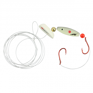 Image of PK Lures Wobbler Pro Series Live Bait Rig | White