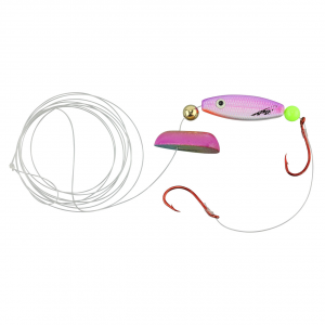 Image of PK Lures Wobbler Pro Series Live Bait Rig | Purple Hologram