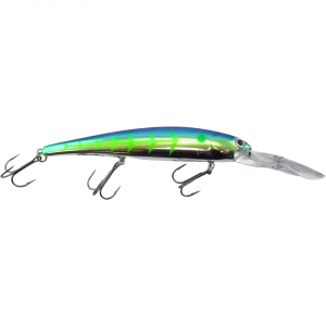 Image of Bandit Walleye Deep Diver | JT Custom Color - Green Flash; 4 3/4 in.