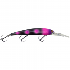 Image of Bandit Walleye Deep Diver | JT Custom Color - Lights Out; 4 3/4 in.