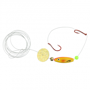 Image of PK Lures Pro Series Dakota Disc Live Bait Spinner Rig | Gold