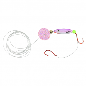 Image of PK Lures Pro Series Dakota Disc Live Bait Spinner Rig | Purple