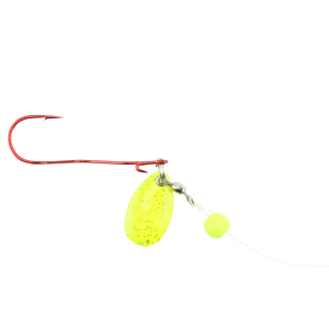 Image of PK Lures Sure Death Live Bait Spinner Rig | Yellow Yellow