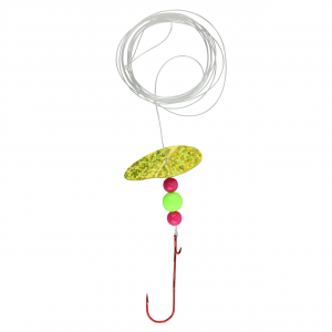 Image of PK Lures Reeff Rig | Yellow Glitter; 3/4 in.