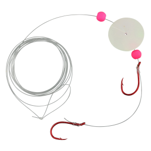 Image of PK Lures Dakota Disc Live Bait Spinner Rig | White