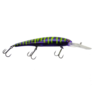 Image of Bandit Walleye Deep Diver | JT Custom Color - Purple Tiger; 4 3/4 in.