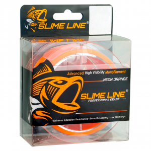 Image of Catch The Fever Slime Line Monofilament Fishing Line | 8 lb.; 325 yds.; High Vis Orange