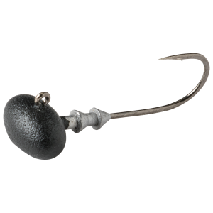 Image of Great Lakes Finesse Stealth Football Jig Head | Matte Black; 1/4 oz.