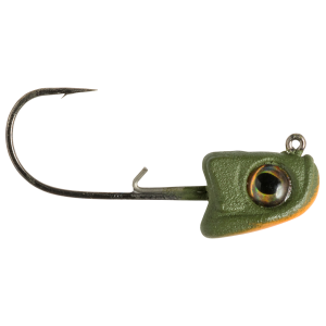 Image of Great Lakes Finesse Sneaky Swimbait Head | Matte Perch; 1/8 oz.