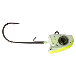 Image of Great Lakes Finesse Hanging Head | Chartreuse Shad; 3/16 oz.