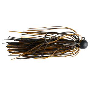 Image of Great Lakes Finesse Matte Finesse Jig | Matte Black Brown; 3/16 oz.