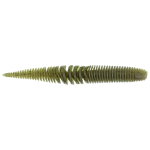 Image of Geecrack Bellows Stick Floating Elastomer | Green Pumpkin Chart; 2.8 in.