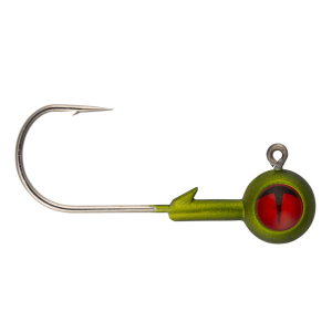 Image of Northland Tungsten Jig Head | Olive; 1/8 oz.