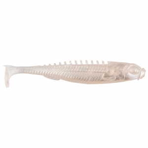 Image of Northland Eye-Candy Paddle Shad | Pearl White; 4 in.