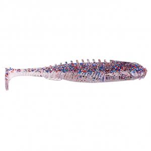 Image of Northland Eye-Candy Paddle Shad | Firecracker; 4 in.