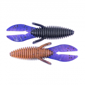 Image of Missile Baits Micro D Bomb Soft Bait | Oxblood PB&J