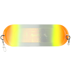 Image of Character Lures Dodger | Exclusive Color - Candy Corn Trash Can; 8 in.