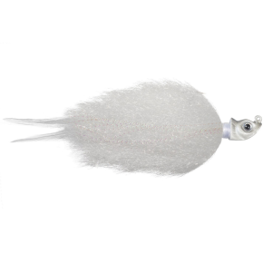 Image of Northland Minnesota Mullet Hair Jig | White; 3/4 oz.