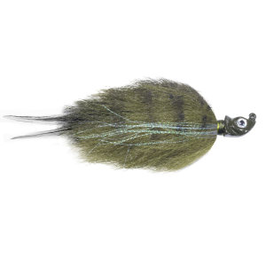 Image of Northland Minnesota Mullet Hair Jig | Green Bluegill; 3/4 oz.