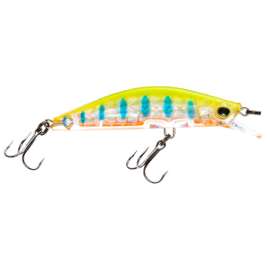 Image of Yo-Zuri 3DR-X Flat Heavy Minnow | Chartreuse Baby Trout; 1 5/8 in.
