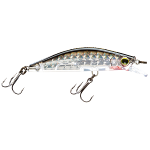 Image of Yo-Zuri 3DR-X Flat Heavy Minnow | Prism Silver Black; 3 1/8 in.