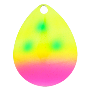 Image of Character Lures Premium Colorado Blades | Toxic; 4