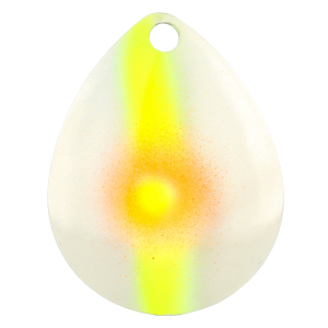 Image of Character Lures Premium Colorado Blades | Chartreuse Affliction; 4