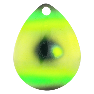 Image of Character Lures Premium Colorado Blades | Antifreeze Erie Flu; 4