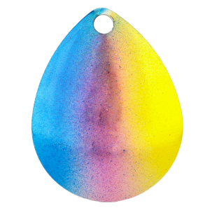 Image of Character Lures Premium Colorado Blades | Oil Slick; 5