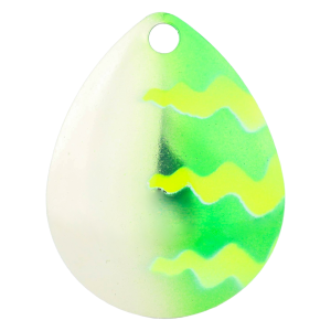Image of Character Lures Premium Colorado Blades | Emerald Tiger; 5