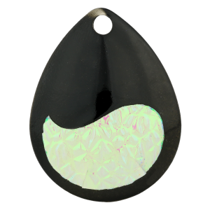 Image of Character Lures Premium Colorado Blades | Black Ice; 5