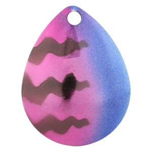 Image of Character Lures Premium Colorado Blades | Pink/Purple Chicken; 5