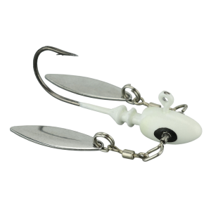 Image of Bobby Garland Mo' Glo Head Turn'R Jig Heads | Ghost Glo; 1/8 oz.