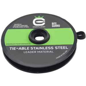 Image of Cortland Tie-Able Stainless Steel Leader Material | Green; 10 lb.