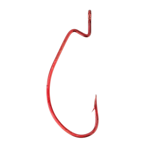Image of Daiichi Fat Gap Worm & Tube Hook | Bleeding Bait; 1/0