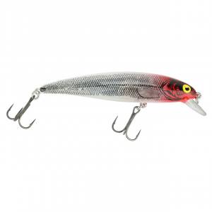 Image of Bomber 14A Short Shallow Diver | Silver Flash-Red Head; 3 1/2 in.