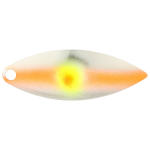 Image of Character Lures Premium Willow Blades | Orange Affliction; 4